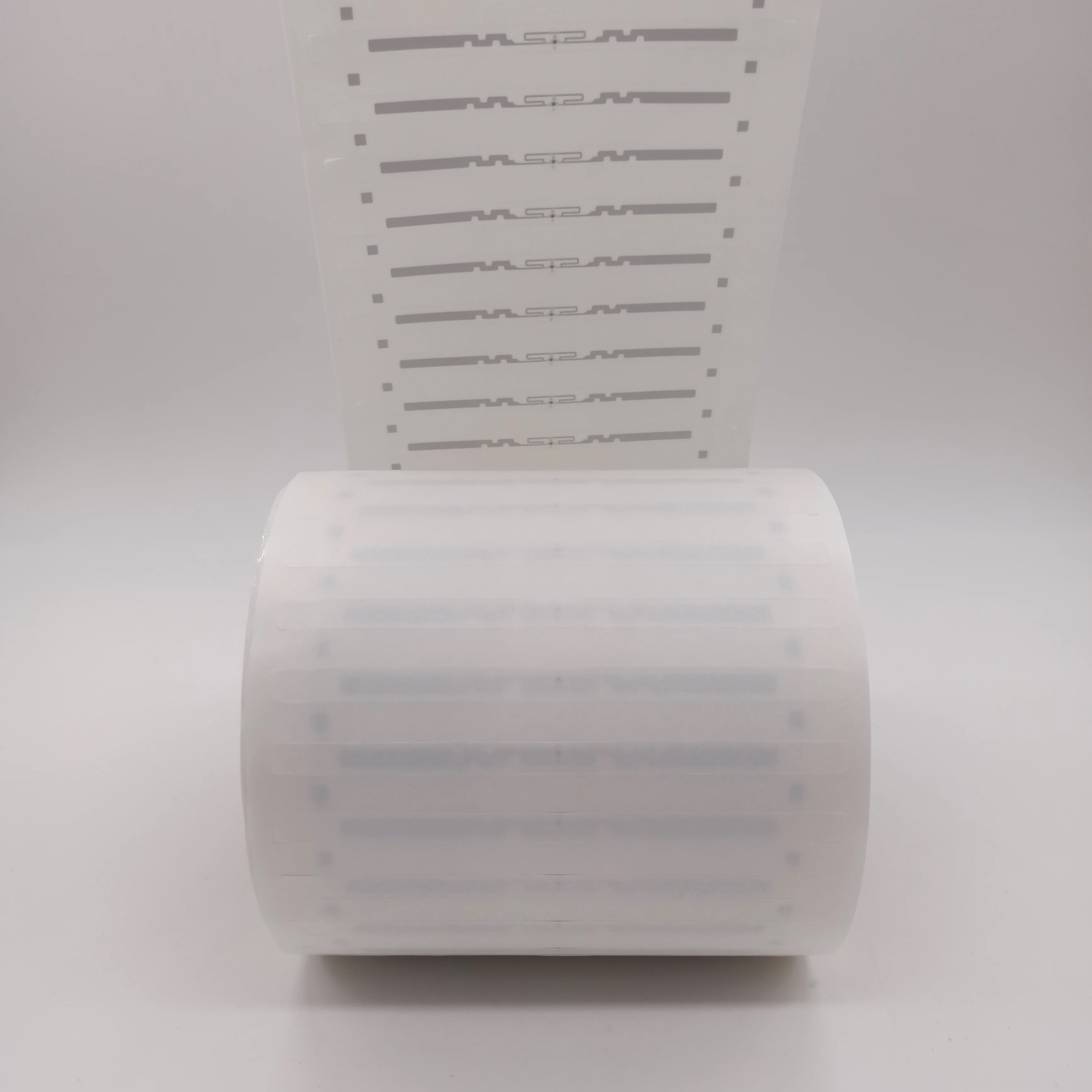 50pcs 125*7mm Passive Label Adhesive Stive UHF RFID Tag For Library Management