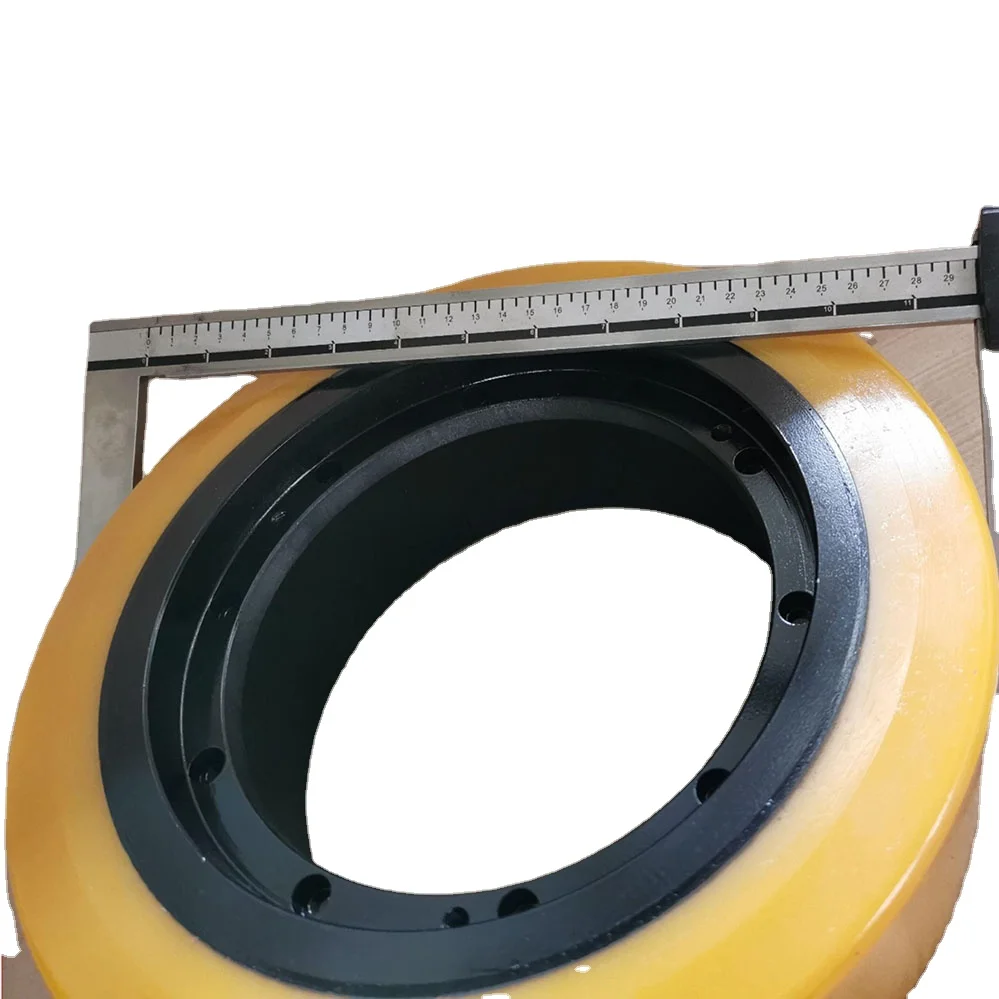 

300x100 casters polyurethane components with bearings, industrial solid