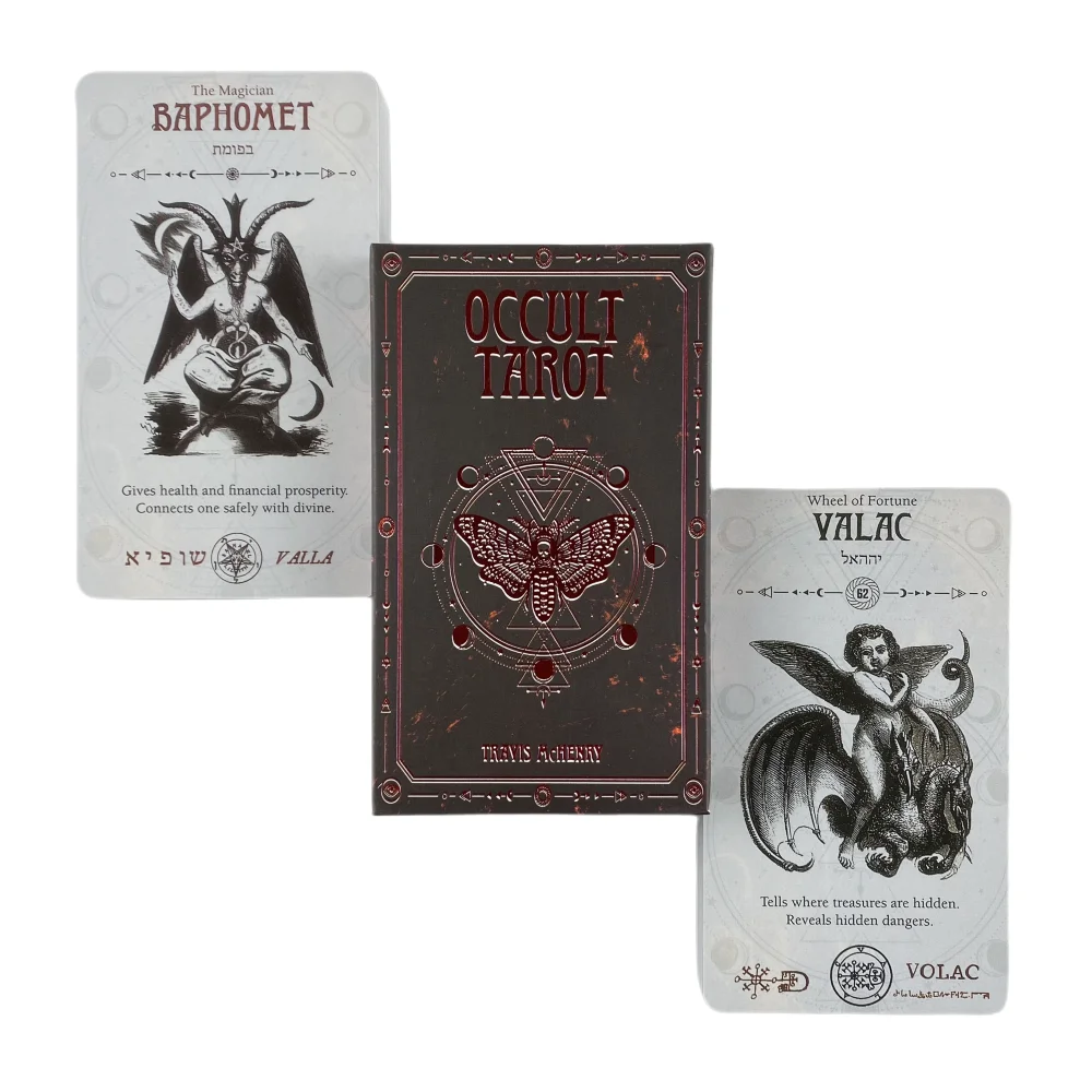 Okkulte Tarot karten Wahrsagerei Deck Englisch Versionen Edition Orakel Brettspiel für Party – Detail 1