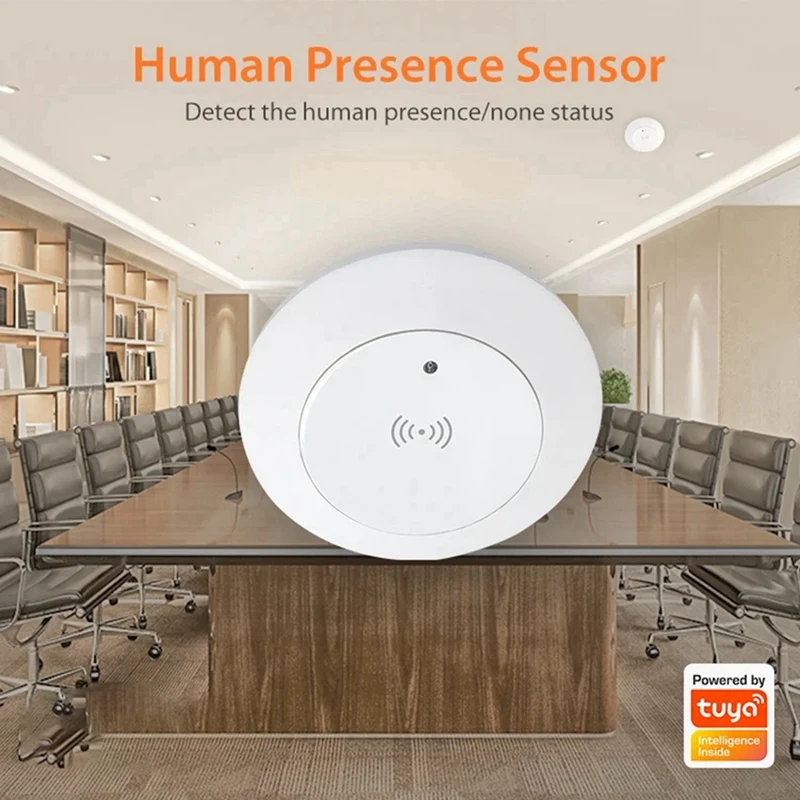Tuya Wifi 24G Mmwave Radar Smart Human Presence With Illumination Detector Support Light Switch 95-250V-A36G