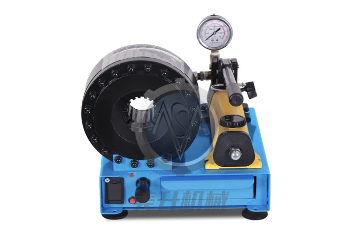 Low Cost Finn Power 1'' Inch 4 Layers Manual Hydraulic Hose Crimper Portable P16 Hand Pump  Crimping Machine For Sale