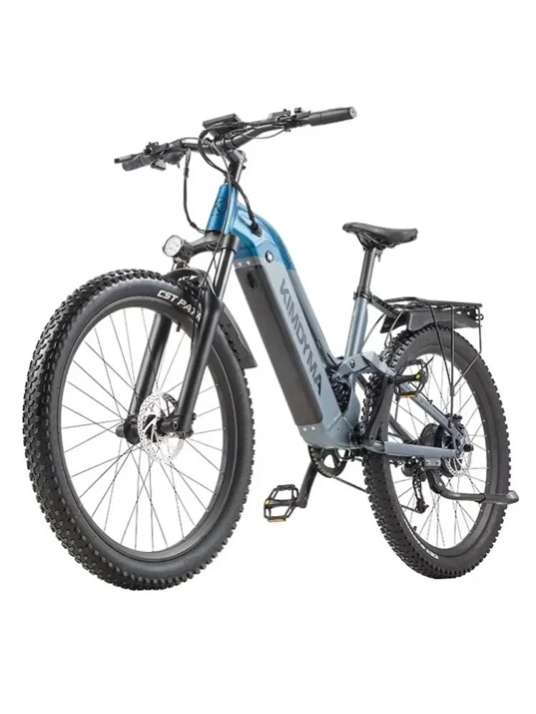 KIMDYMA K02 Damen-Elektrofahrrad für Erwachsene, 48V 20Ah Batterie, unterstützt 200 kg, Offroad-Elektrofahrrad mit 27,5*3 Zoll Mountainbike-Reifen