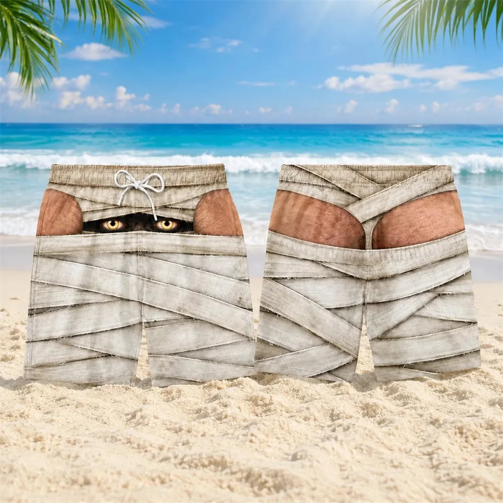 Spider Web Prank Swim Trunks F - 3D Printing Web recension och pris