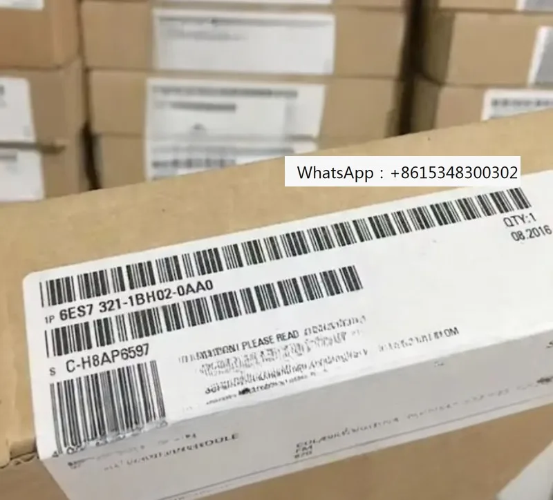 Unidade Central de Processamento S7-300 6ES7 321-1BH02-0AA0 PLC S7 300 Entrada Digital