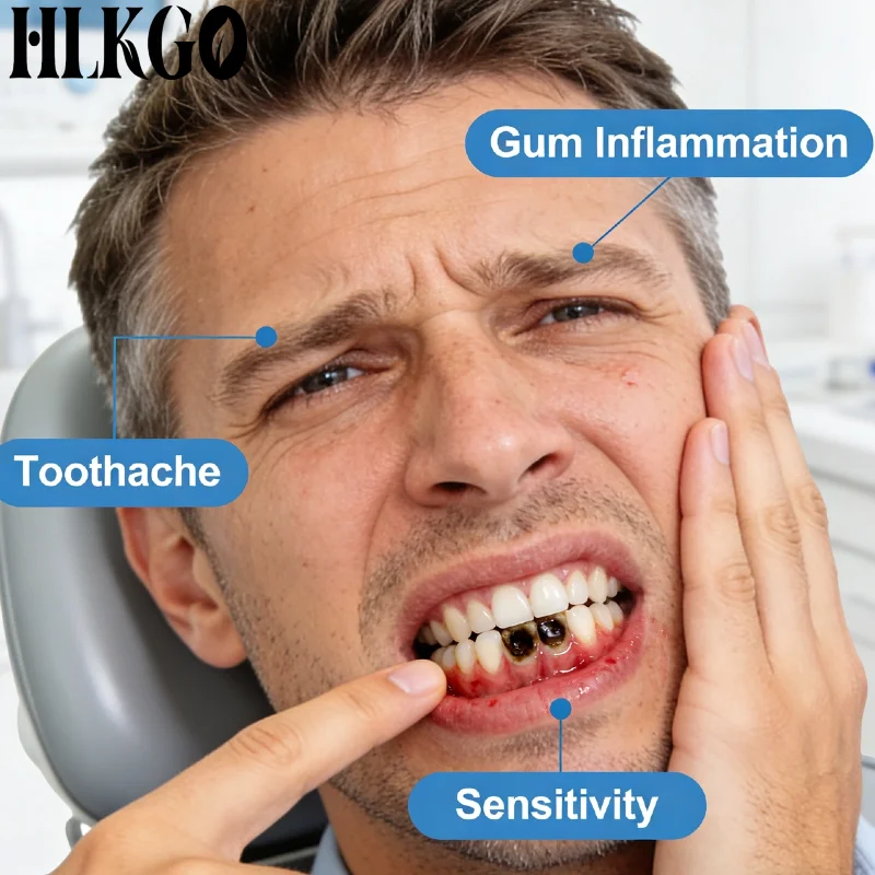 

Advanced Technology Oral Red Light Device, Gum Healing and Pain Relief for Periodontal Disease Dental Care