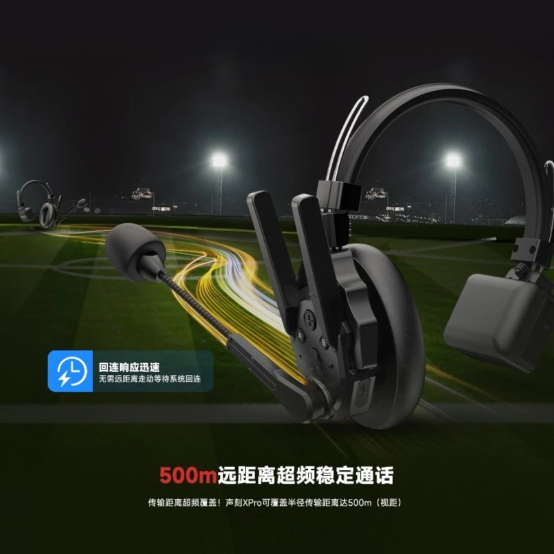 نظام اتصال لاسلكي لتقليل الضوضاء، نظام اتصال سماعة الرأس، دوبلكس كامل #5