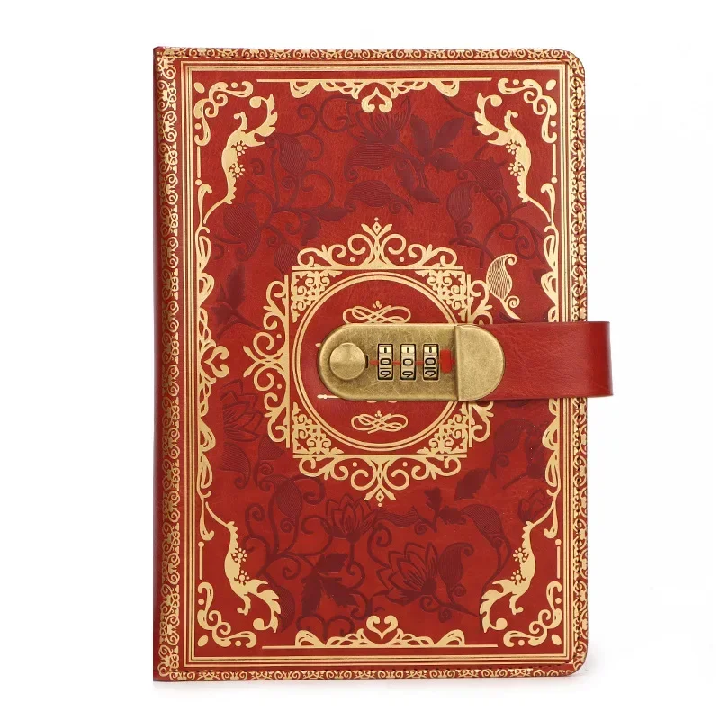Imagem -05 - Retro Password Diário Notebook Design Criativo Estilo Japonês e Coreano Papel Espessado Papelaria Artística a5