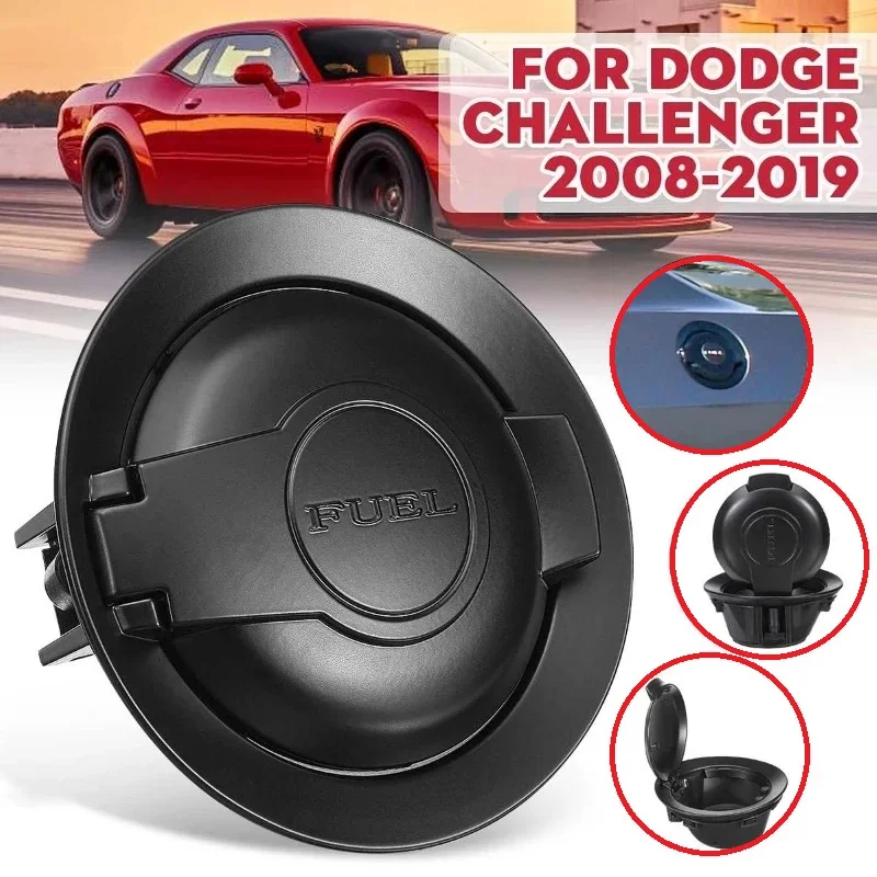 

For Dodge Challenger 2008-2019 Fuel Gas Cover Tank Oil Cap Fuel Gas Door Vapor Edition Matte Car Styling Parts Accessories