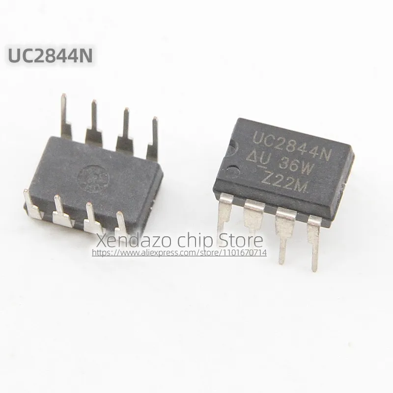 5pcs/lot UC2844N UC2844 DIP-8 package Original genuine Current type pulse width modulator chip