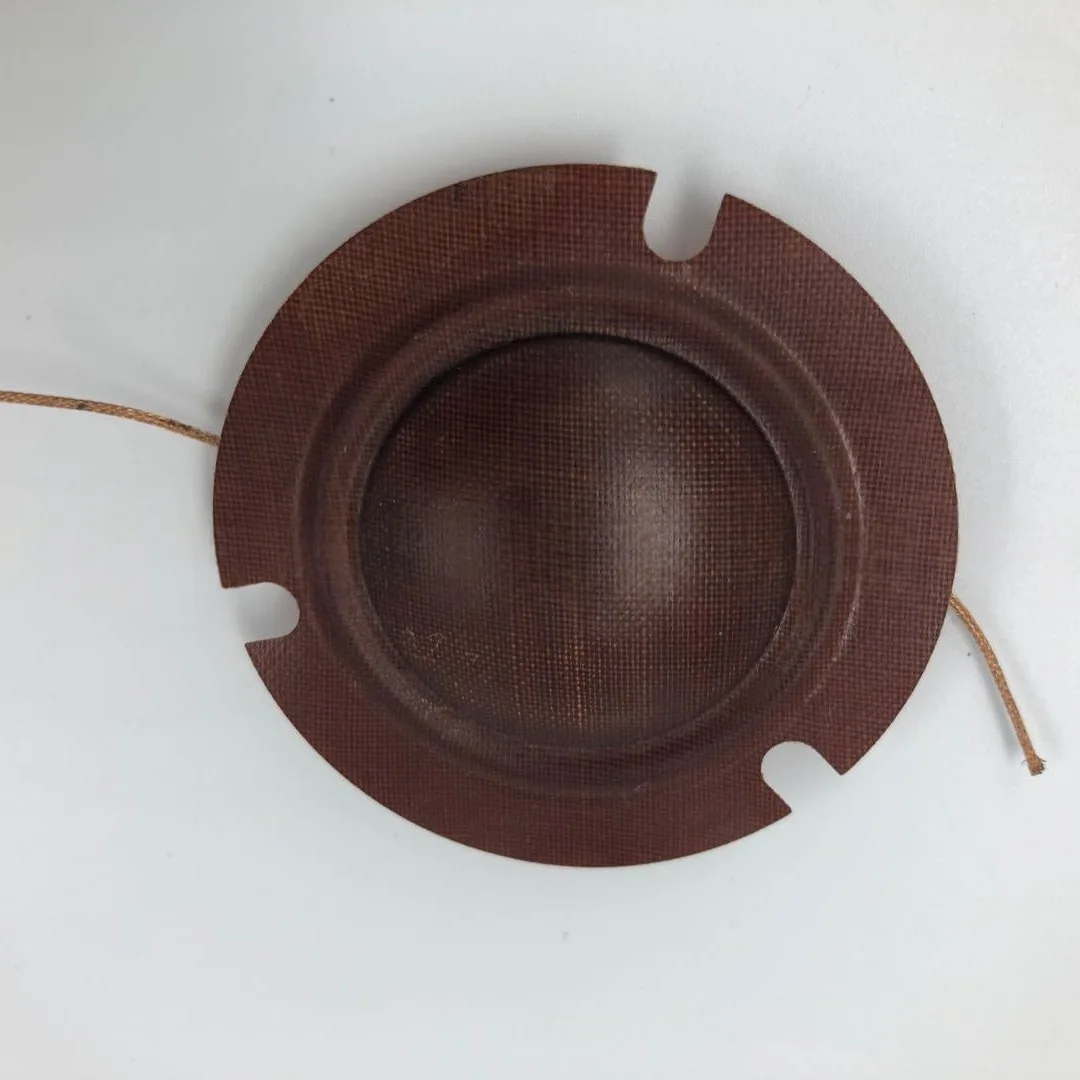33.5mm Resin Film Tweeter with Concave Convex Voice Coil, Broadcasting Voice Coil, Audio Accessories Speaker