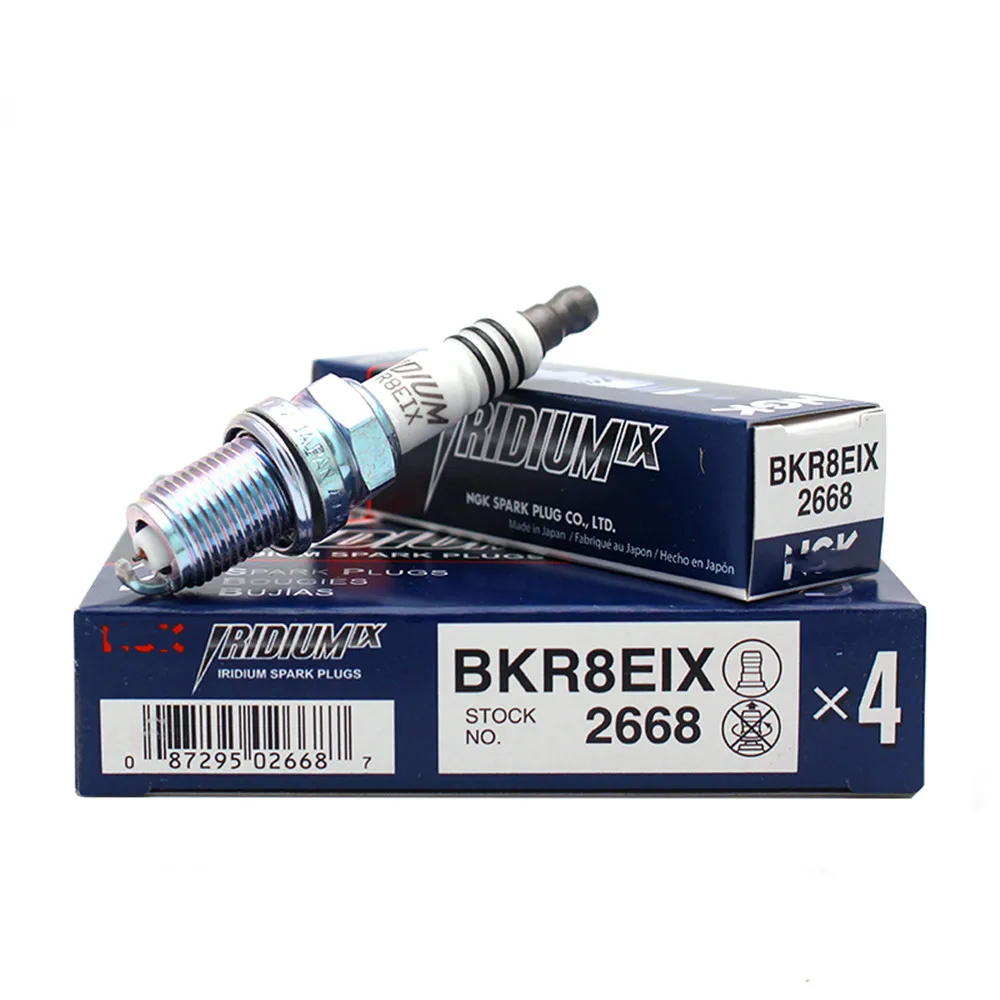 4-6pcs Brand New Iridium IX Spark Plugs BKR8EIX 2668