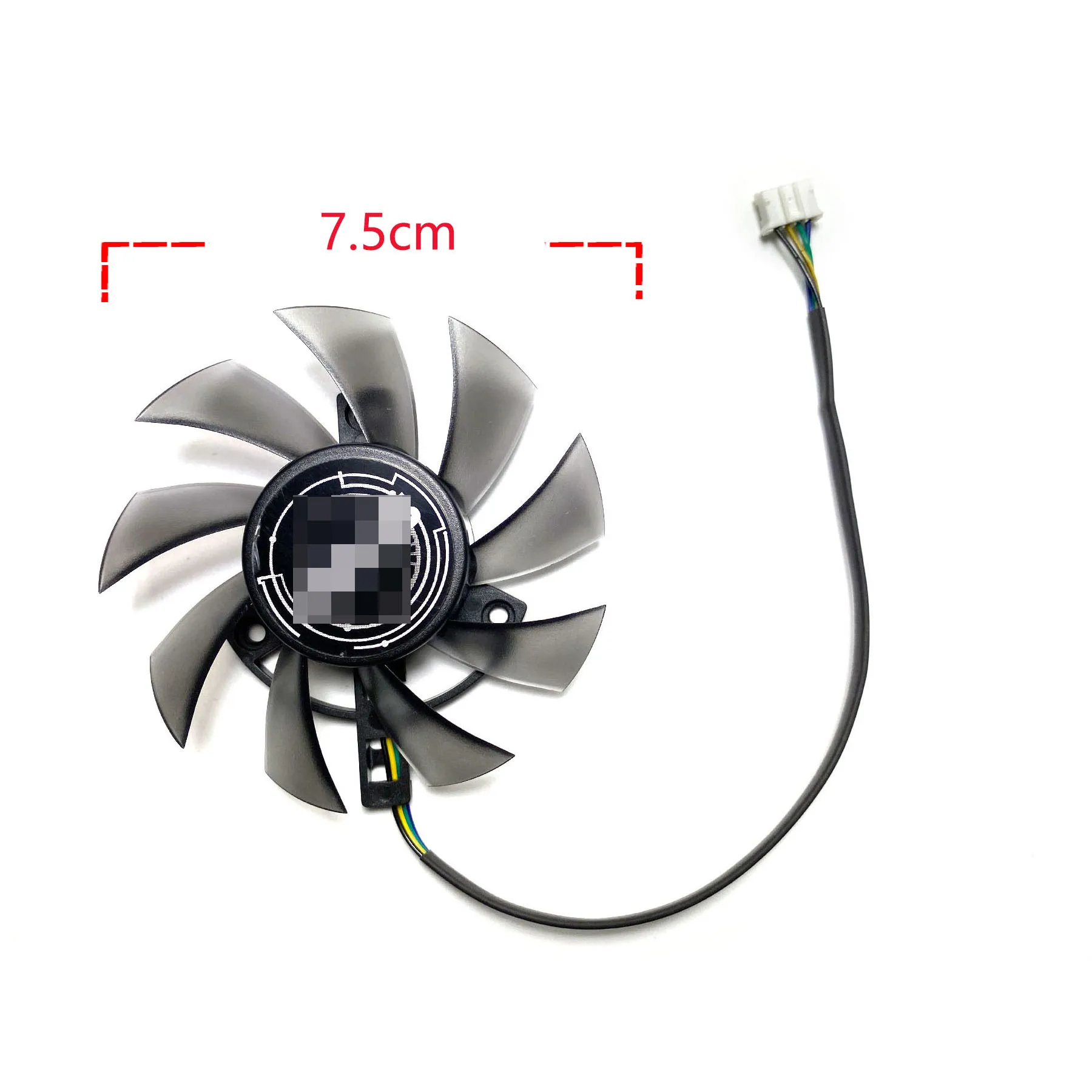 New For ASUS GeForce GTX1650 RX550 PHOENIX OC Graphics Card Replacement Fan