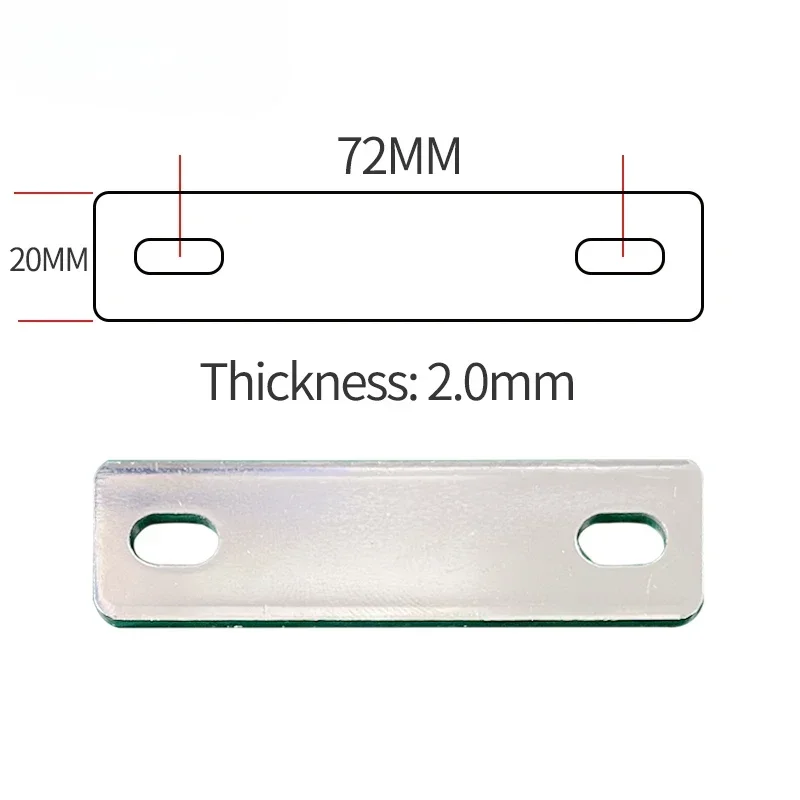 Copper Busbar 72mm 50mm 56mm 80mm Hole Distance M6 Bus Bar Battery Connector for 100AH 280AH 310AH 320AH LiFePo4 Current 300A