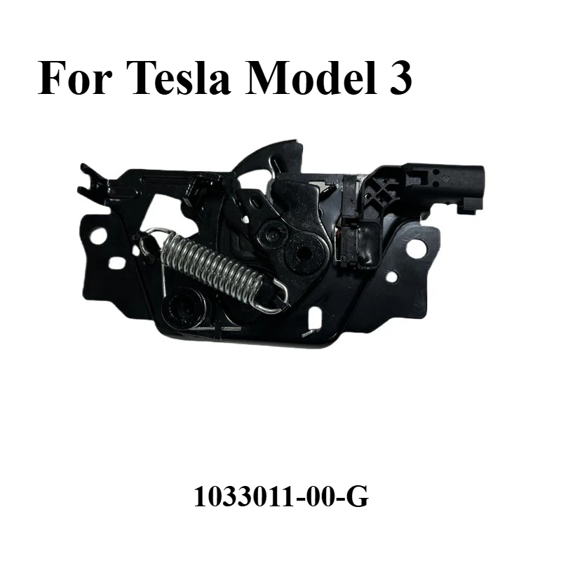 Front Hood Latch Lock Actuator for Tesla Model 3 OEM 1033011-00-G Engine Bonnet Catch Replacement Parts