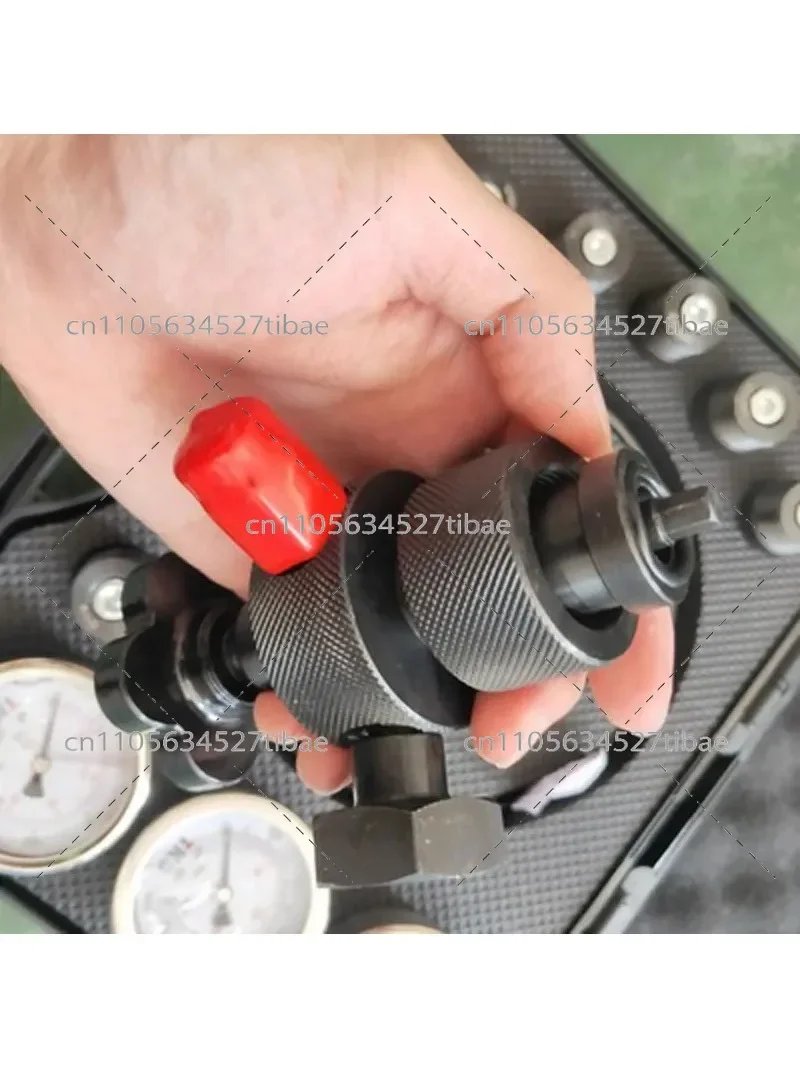 7 IN 1 Hydraulic Cylinder Nitrogen Charging & Pressure Test Tool Kit