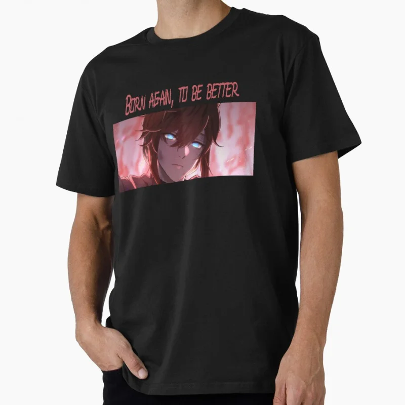 

Arthur Leywin Manga The Beginning After The End Anime t shirt for fans Large size Tops 100% cotton Clothes Birthday Gift Tee