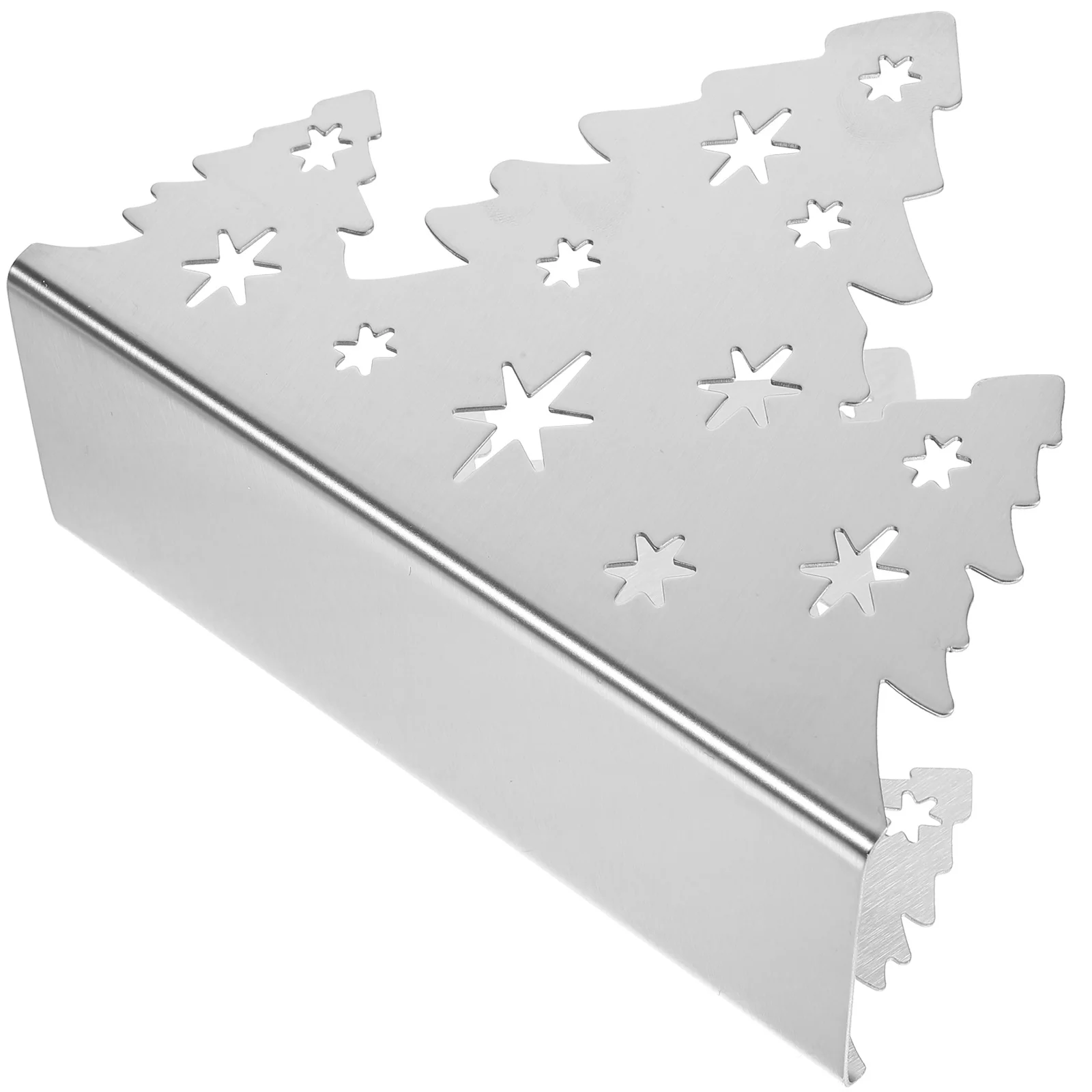 

Christmas Tree Shaped Napkin Holder Stainless Steel Desktop Tissue Holder Napkin Dispenser For Kitchen Bathroom Coffee
