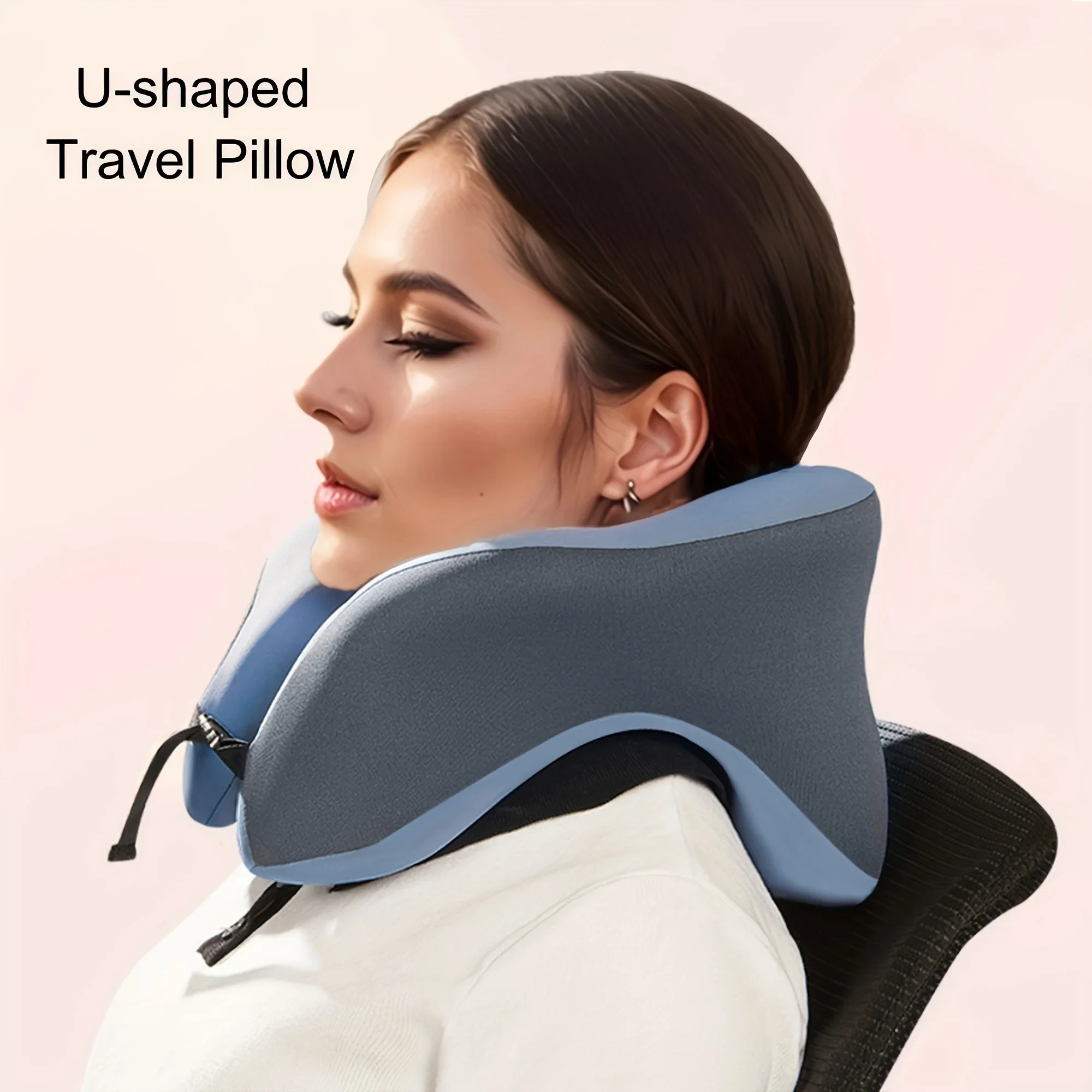 

Travel U-Shaped PillowNeck and Cervical Spine Pillow Airplane Car Office Home Headrest Neck Support Sleeping Pillow Memory Foam