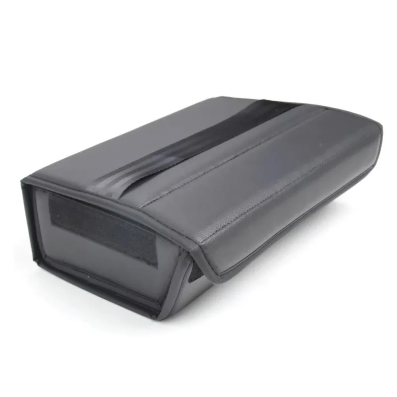 

Storage car seat, front and rear seat storage, folding leather storage