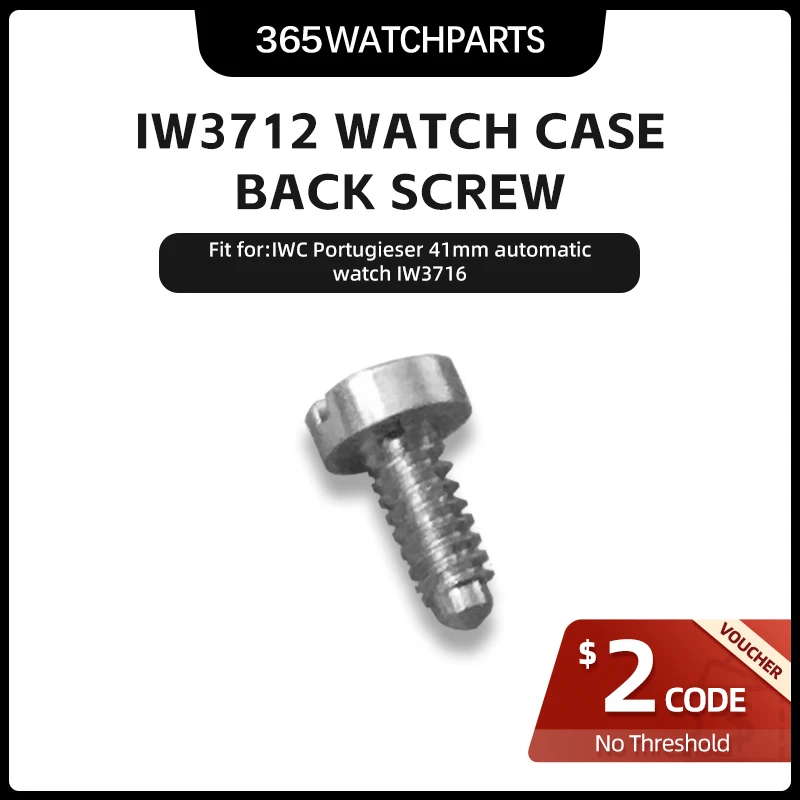 Watch Case Back Screw Mechanical Table Bottom Cover Screws for IWC Portugieser IW3712 IW3716 Automatic Watch