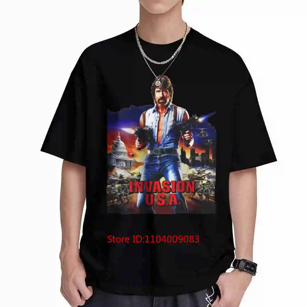 Invasion USA Active Short Sleeve Tee 100% Cotton T-Shirt