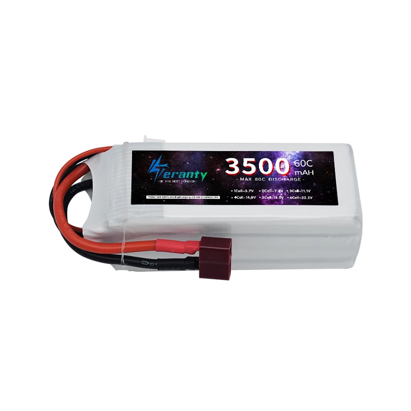 TERANTY 2S 3S 4S 6S يبو بطارية 3500MAH 60C 7.4V 11.1V 14.8V 22.2V بطارية ل RC سيارة الطائرة بدون طيار كوادكوبتر قارب 2 قطعة