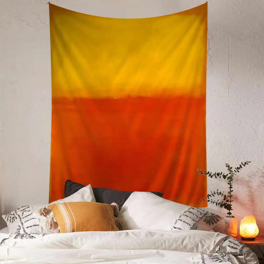 Mark Rothko Colorful Tapestry Wall Hanging Cheap Hippie Wall Hanging Bohemian Wall Tapestries Mandala Wall Hanging Sheets