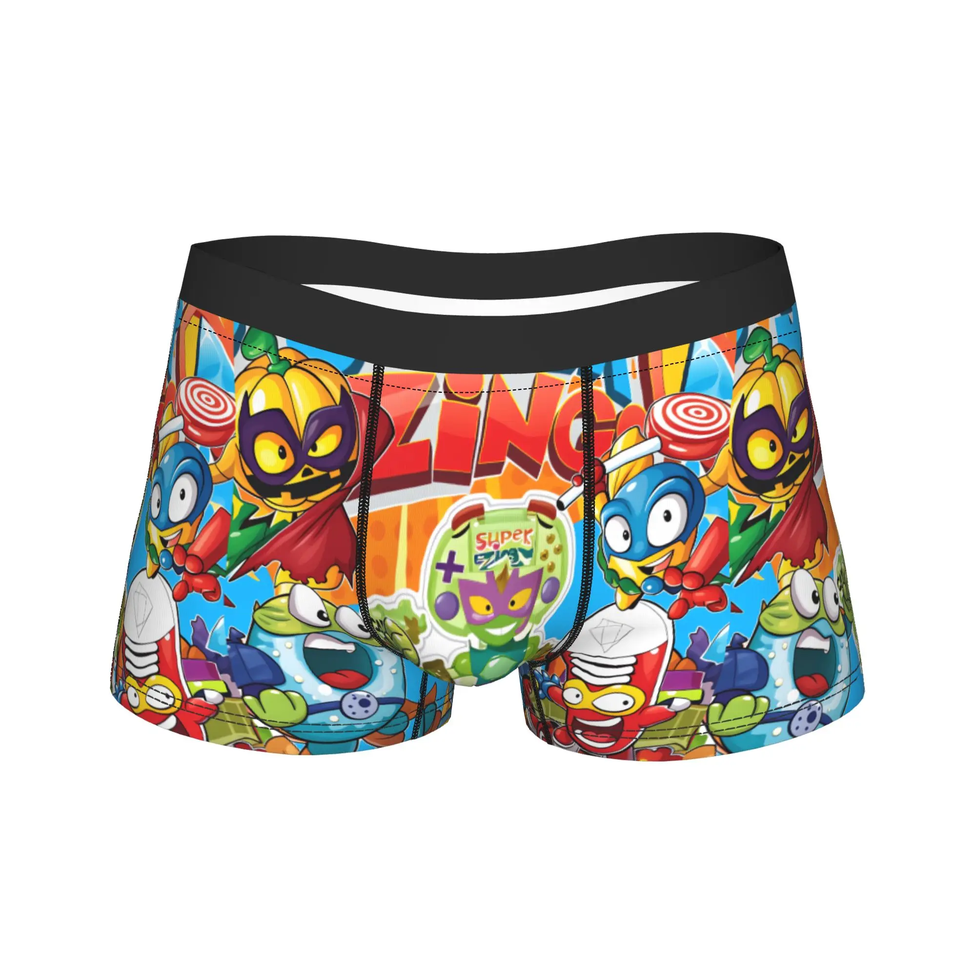 

Мужские трусы-шорты Super Zings: забавные, качественные, на заказ, больших размеров