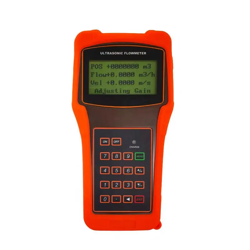 DN15-DN6000 Portable Handheld Battery Powered Ultrasonic Water Flowmeter TUF-2000H