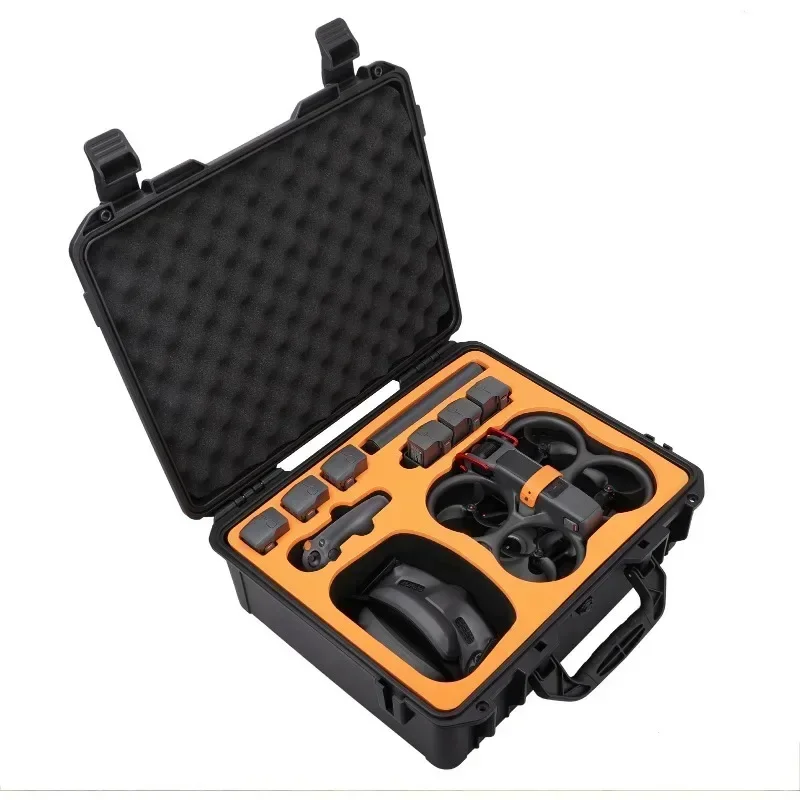 Large Capacity Carrying Case For Avata2 Waterproof Safety Box Storage Bag Anti-drop Protection For DJI Avata 2 Drone Accessories