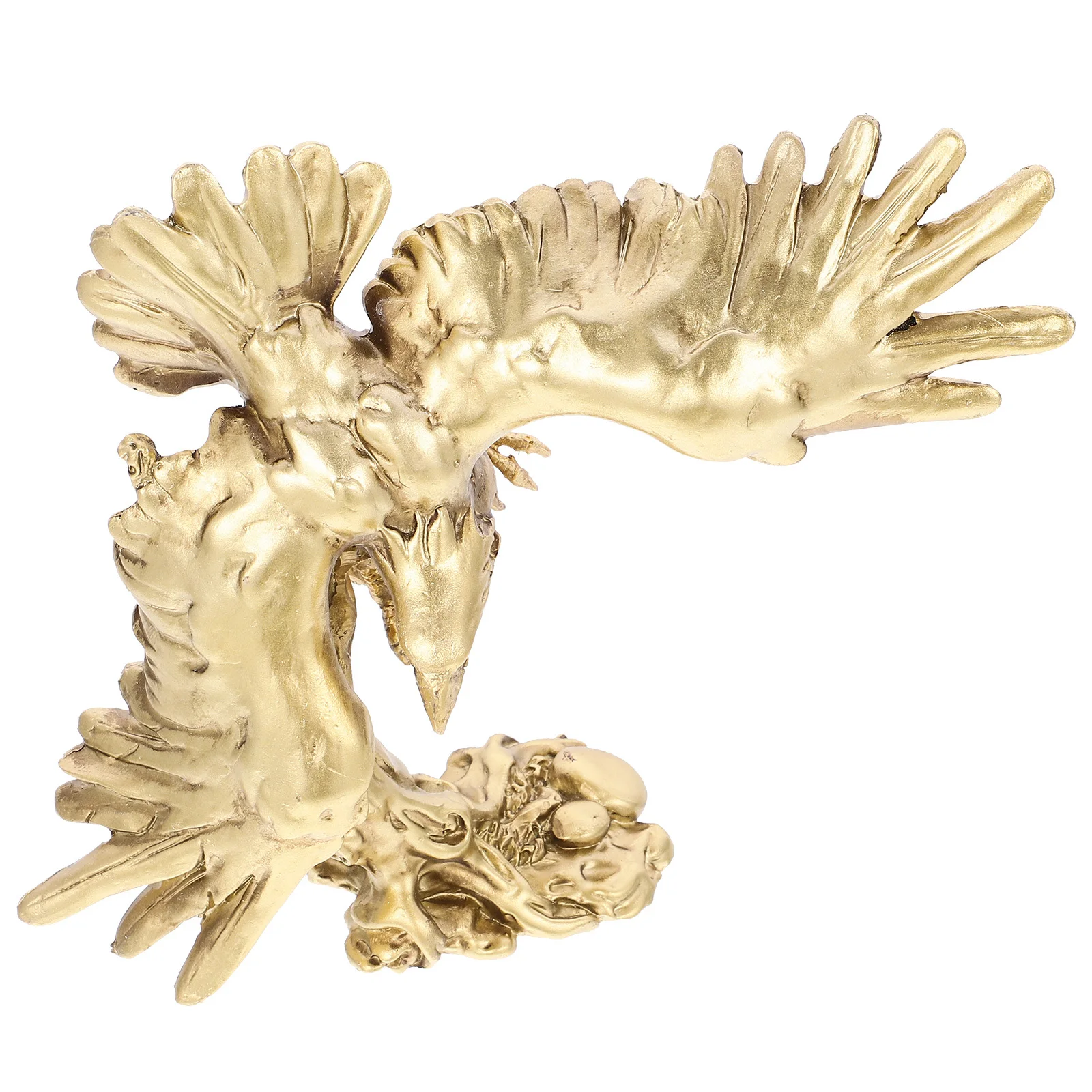

Resin Eagle Statue Medium Size Resin Craft Desktop Ornament Suitable for Office Home Study Symbol of Success