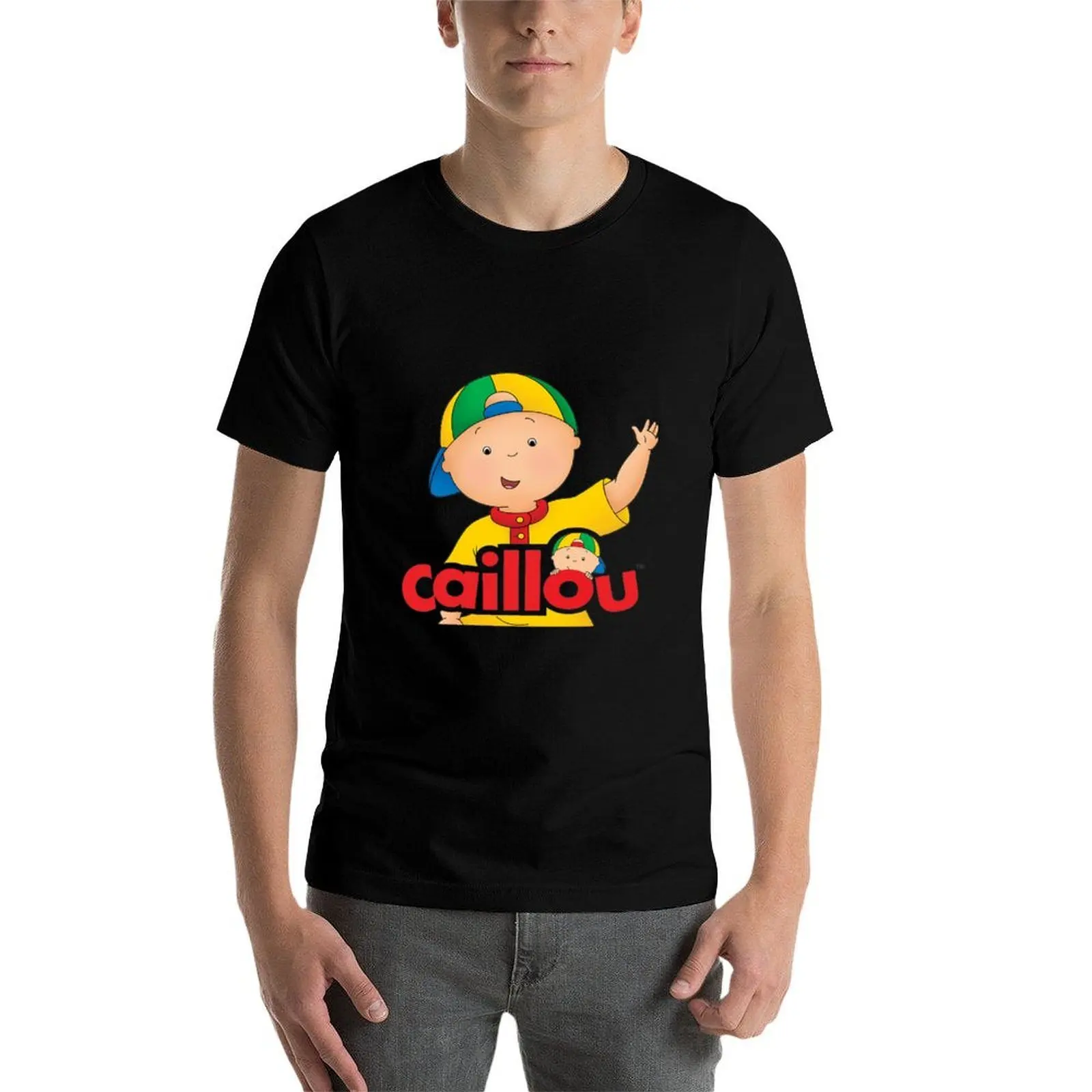 

caillou, caillou and dog T-Shirt t shirt man casual t shirts for man graphic tees T-Shirt