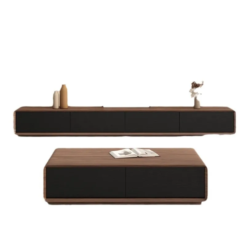 

Complete TV cabinet Coffee table cabinet Coffee table combination