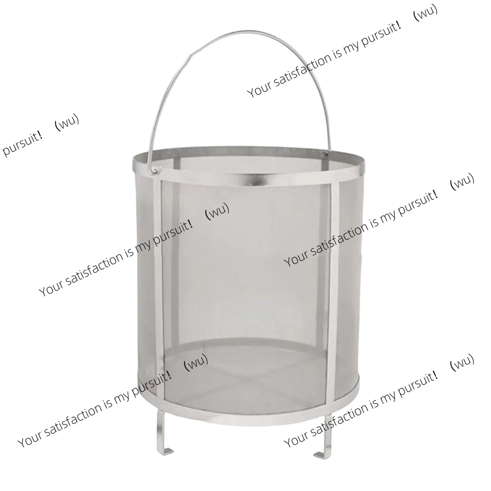High-quality stainless steel hops filter basket for beer brewing, home bar tools