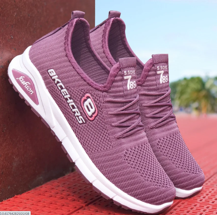 Women Running Outdoor Sports Sneakers Shoes Fashion Mesh Breathable Summer Ladies Casual Shoes Utralight Female Walking Shoes