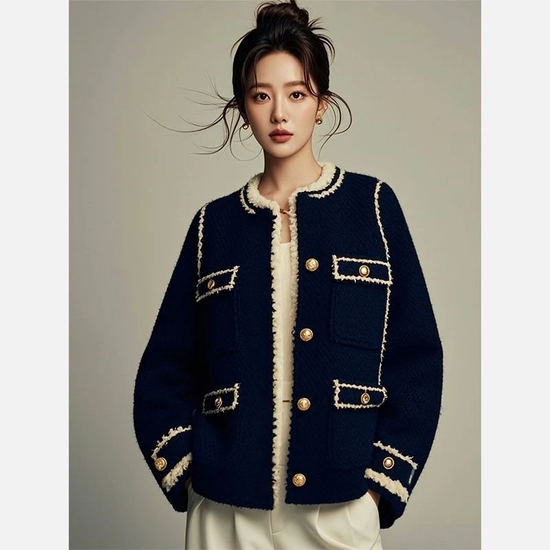 

Новая женская куртка в китайском стиле 2025, зимнее толстое пальто, модная элитная верхняя одежда, элегантная