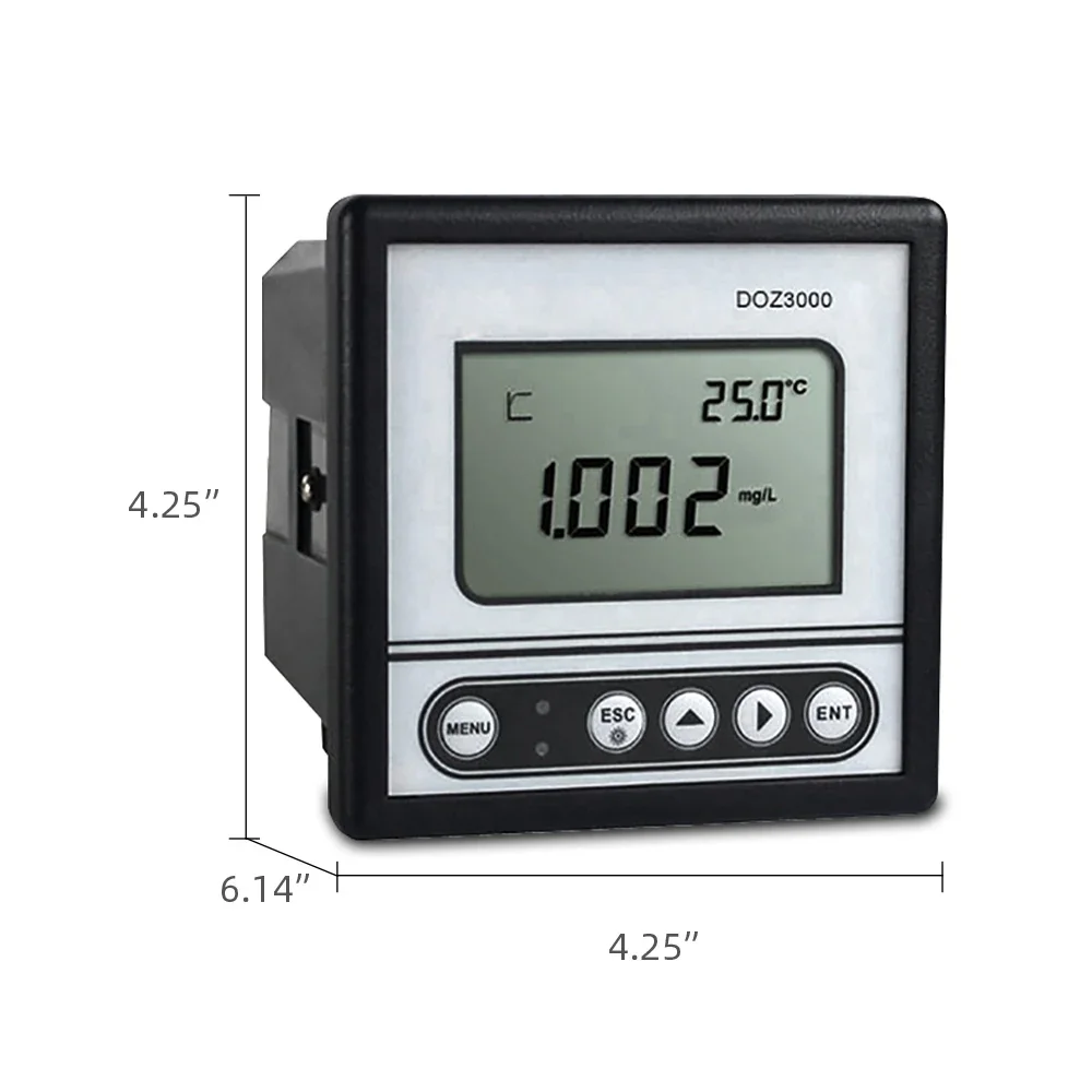 Qlozone high quality ozone analyzer in water doz-3000 online dissolved ozone water monitor