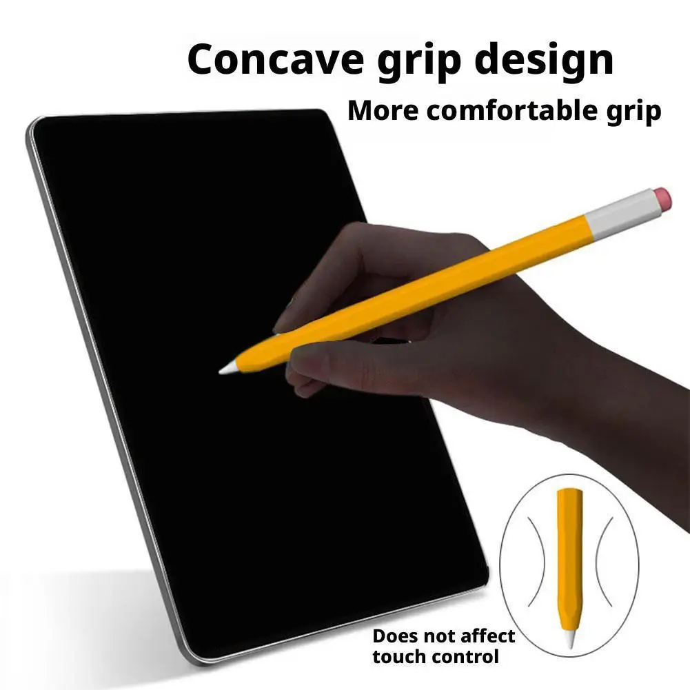 For Apple Pencil 2 Pro Case Soft Silicone Protective Cover 2nd 4th Generation IPad Pencil Tablet Stylus Portable Protective Case