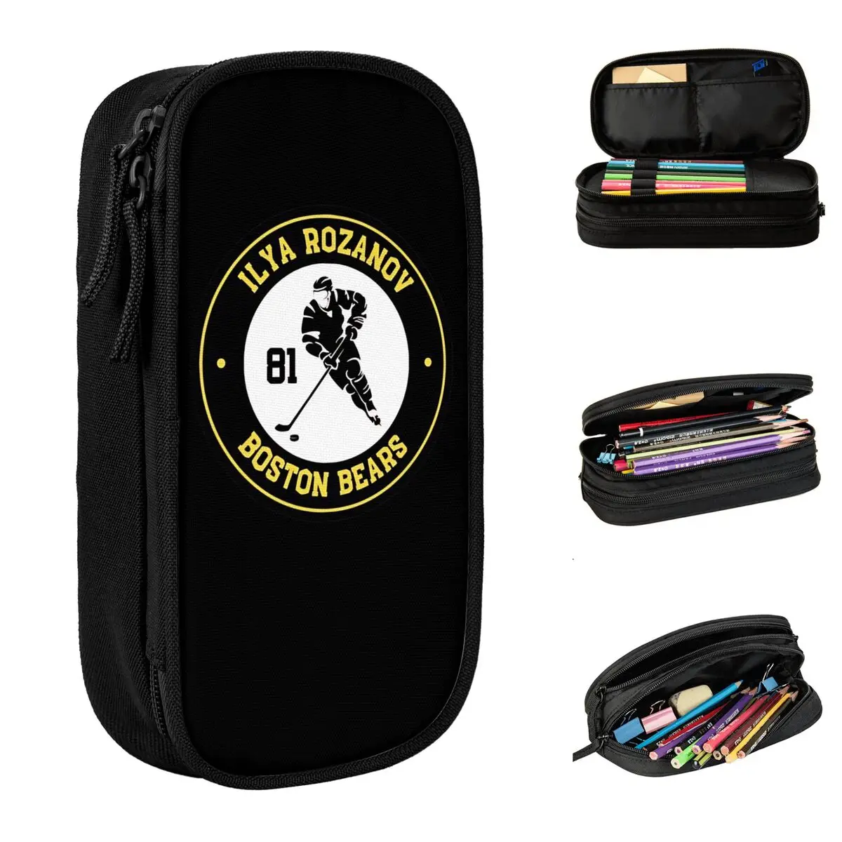 Fun Heated Rivalry 81 Pencil Cases Pencilcases Pen Box for Girls Boys Large Storage Bag Students School Cosmetic Stationery