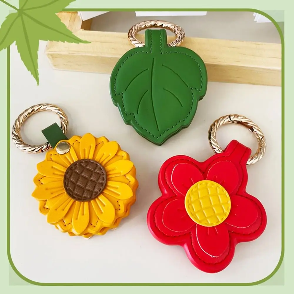 Anti-lost Pu Leather Flower Magnetic Hat Clip Wallet Buckle Portable Hat Storage Hat Holder Leaf Organizer Gadget