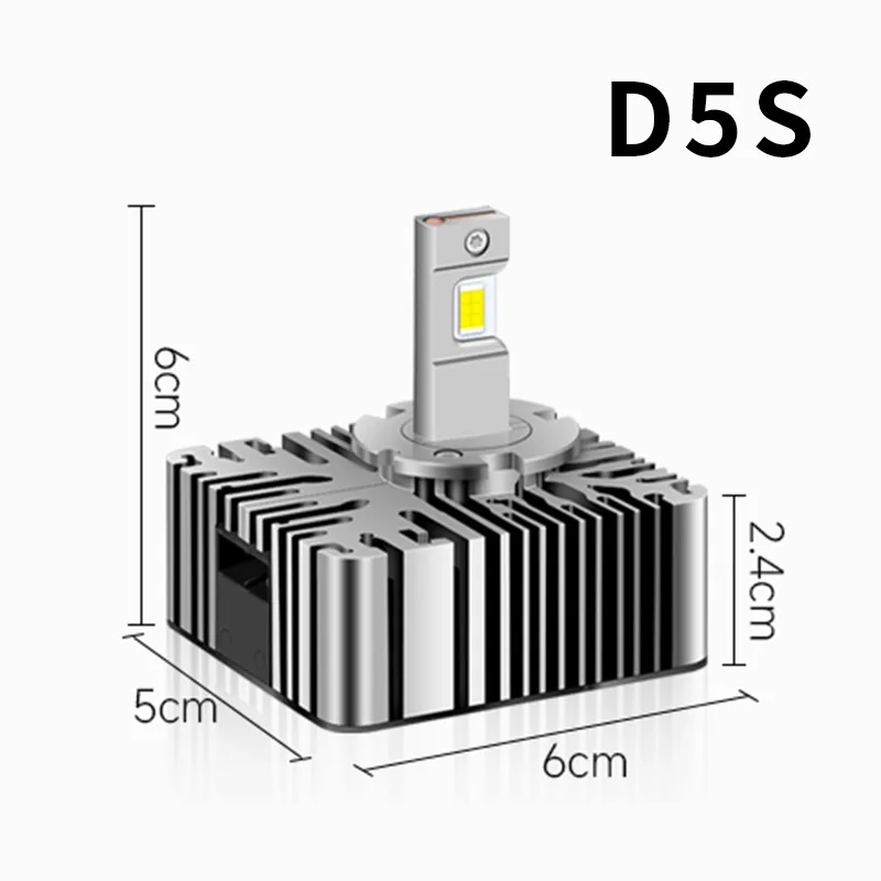 D1S LED Headlight HID D2S D3S D4S D5S D8S for BMW Mercedes Benz Audi Volkswagen plug and play 1:1 turbine car light bulb