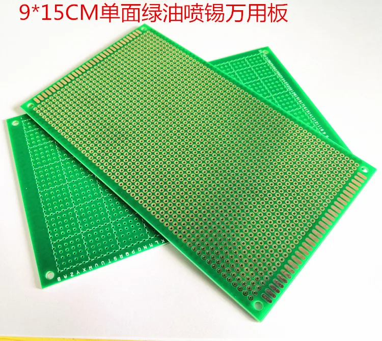 YYT 9*15CM Single Side Prototype Diy Universal Printed Circuit PCB Board prototyping boards