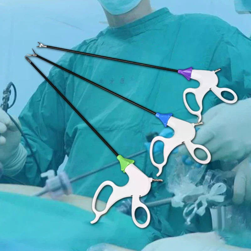 Laparoscopic Simulator Instruments Needle Holder Disposable Dissecting Forceps Scissors For Training
