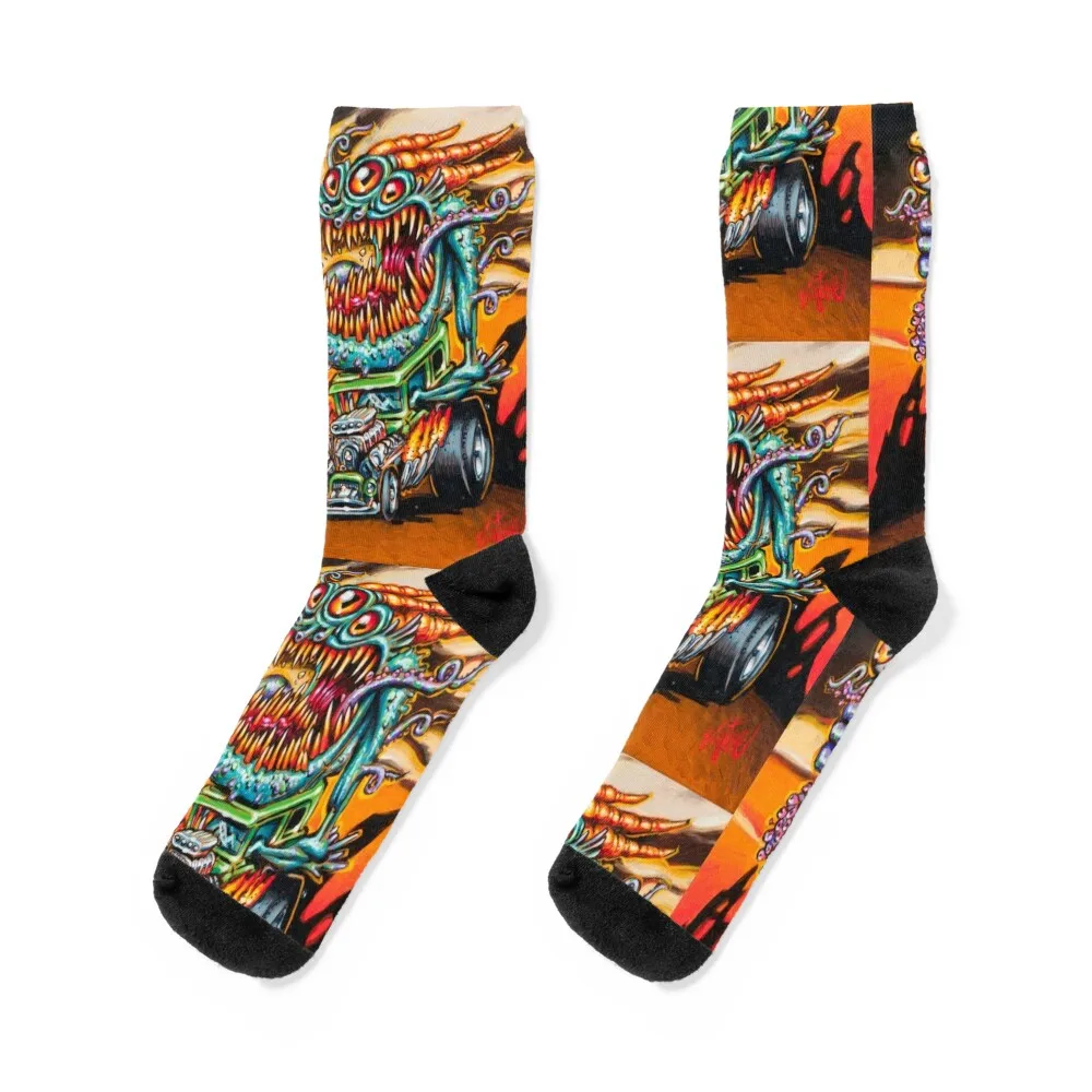 Deep One Hot Rod Socks gift custom Socks Male Women's