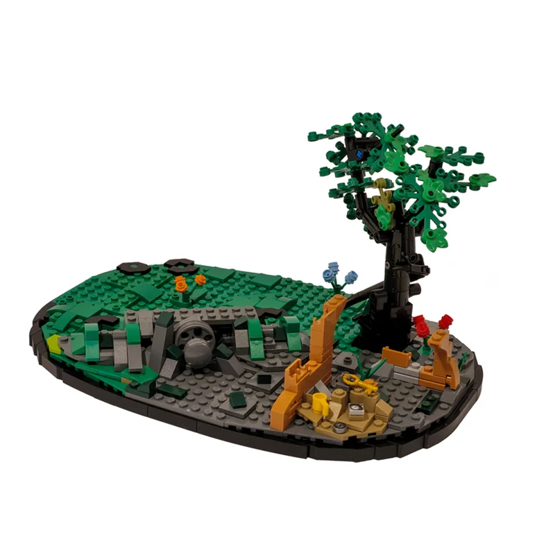 

Популярная игра Horizon Zero Dawned MOC, строительные блоки, сделай сам, собранные игрушки для мальчиков, громовая челюсть, механический монстр, дракон, динозавр, подарки