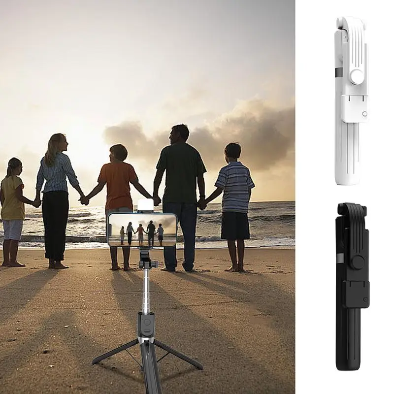 Smartphone Tripod Stand Pocket Size Phone Tripod Extendable Cell Phones Accessories For Live Streaming Selfies Photo Taking