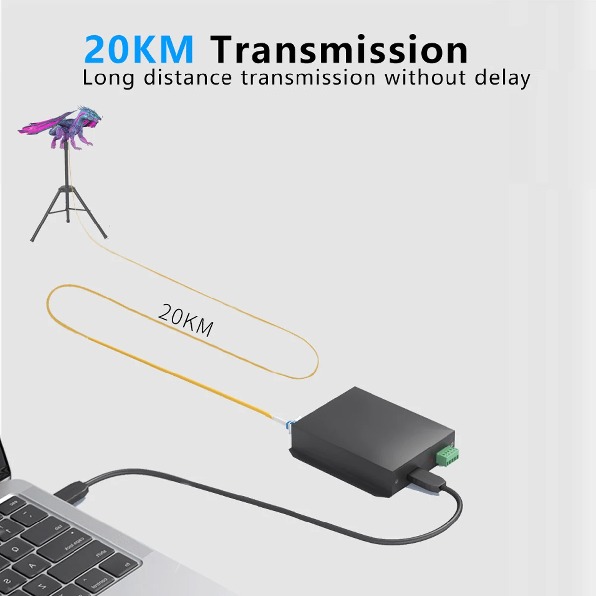 HDMI Hologram Projector Man-Machine Interaction Real-Time 3D Fan Support Solo/Splicing for Events