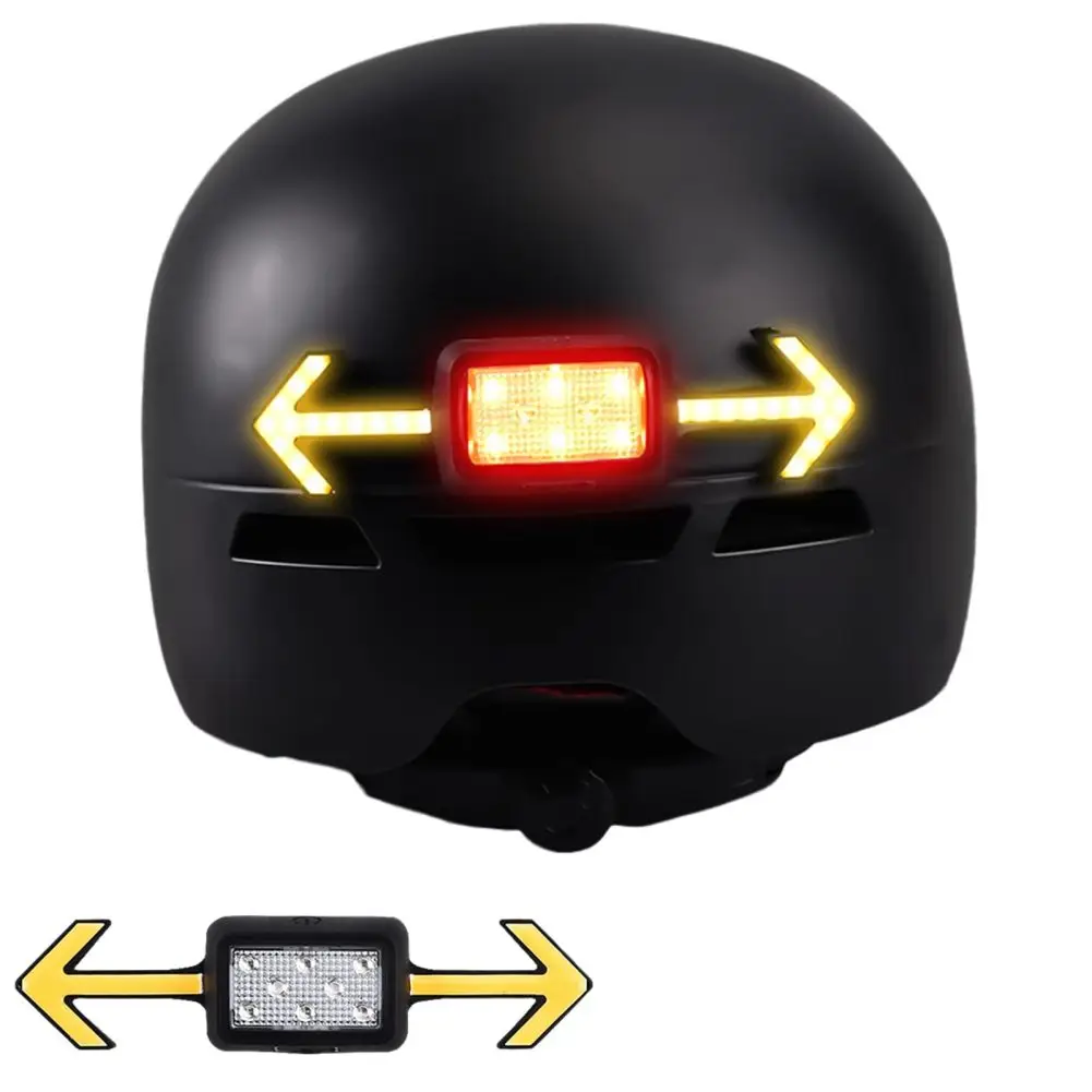 

Bicycle Helmet Lights Wireless Remote Control Waterproof Usb Rechargeable Mountain Bike Warning Lights For High Safety