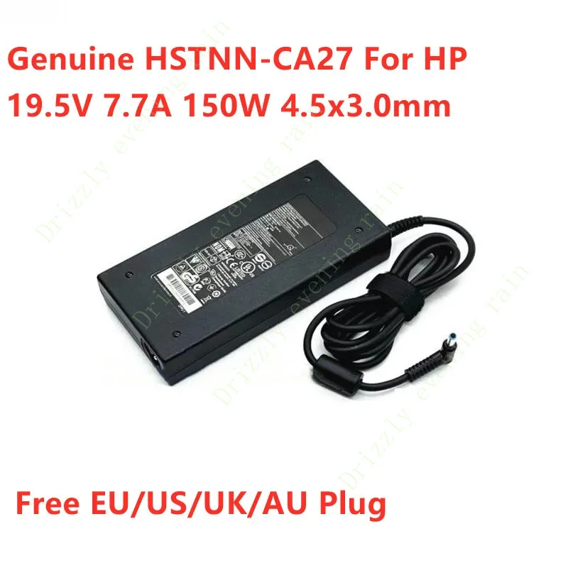 Genuine HSTNN-CA27 19.5v 7.7a 150W 4.5x3.0mm AC adapter for HP TPN-DA03 ADP-150XB B ZBook 15 G3 G4 laptop power supply charger