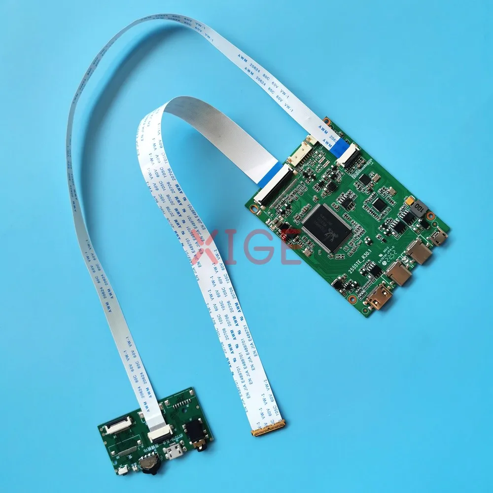 

Комплект DIY Плата контроллера драйвера ЖК-дисплея для N156HGE-EA1/EAB/EAL/EB1/EBB HDMI-Mini 30-контактный EDP 1920x1080 2 TYPEC 15,6-дюймовый экран ноутбука